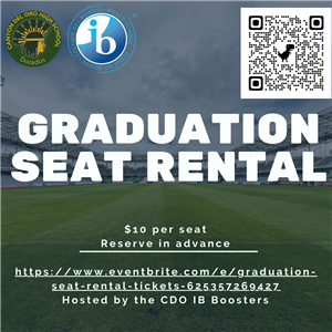 graduation seat rental information